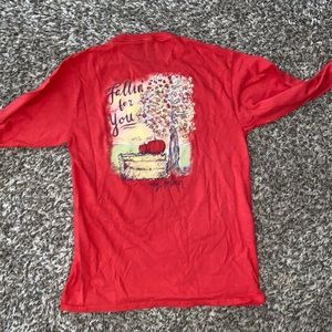 Red mg palmer long sleeve (fall edition)